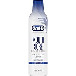 Oral-B Mouth Sore Mouthwash Special Care Oral Rinse, 16 fl oz