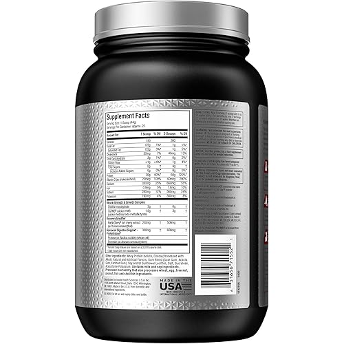 Whey Protein Isolate | MuscleTech Nitro-Tech Elite Isolate | Whey Isolate Protein Powder for Muscle Gain | Protein Shakes for Men & Women | Muscle Builder | Belgian Chocolate, 2.2 lbs 23 Servings