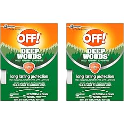 OFF! Deep Woods Insect Repellent Towelettes Pack - 2