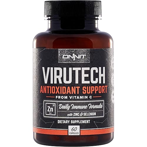 Onnit ViruTech: Antioxidant Formula with Vitamin C, Zinc, and Selenium 60ct