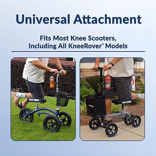 KneeRover Universal Cup Holder Bottle Holder Accessory for Knee Scooter Walkers