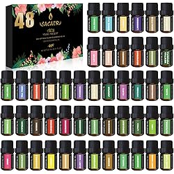 48 Bottles Essential Oil Set, Premium Scented Fragrance Oils for Soap, Candle Bath Bombs Making 5ml0.17oz