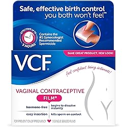 VCF Contraceptive Film 9'S