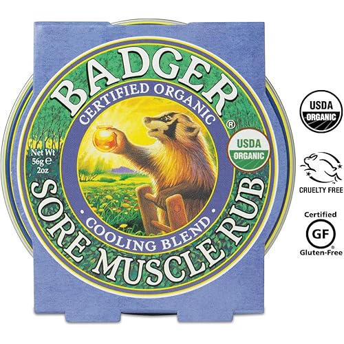 Badger, Muscle Rub Cool Blend, 2 Ounce