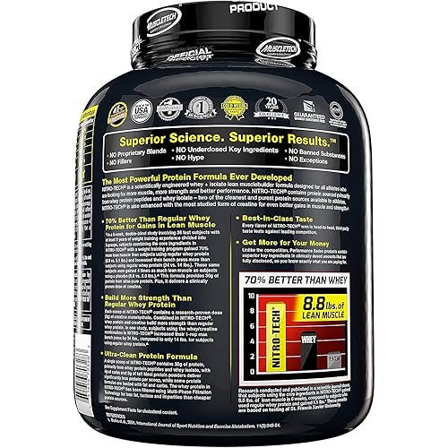MuscleTech NitroTech Performance Series Whey Isolate Chocolate 4lb