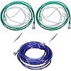 ResOne 5pc 254' Adult High Flow Soft Oxygen Tubing Replacement Kit, Purple wSwivel Connectors