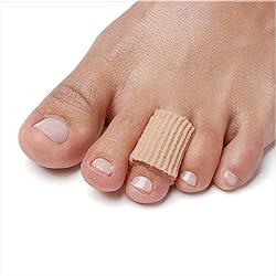 NatraCure Gel Corn Pads - 12 Pack with Moisturizing SmartGel Technology - Reusable Tubing Sleeves Protect and Cushion Corns, Blisters, Plantar Warts, Pressure Sores, Calluses on Feet, Toes, Fingers
