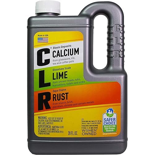 CLR Calcium, Lime & Rust Remover, Biodegradable, 28 Oz Bottle 4