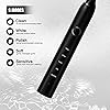 BTFO Electric Toothbrush with 3pcs Brush Heads 5V1A Charger & Charging Cable, IPX7 Waterproof Fast Charging Smart Electronic Toothbrush for Adults with 5 Brushing Modes Smart Timer Black