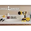 Drill Brush Spin Scrubber Kit - Clean Sinks, Shower Stalls, Bathtub, Bidet, Toilet, Tile, Carpet, and Flooring - Bathroom Rugs
