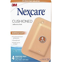 Nexcare Absolute Waterproof Adhesive Gauze Pad