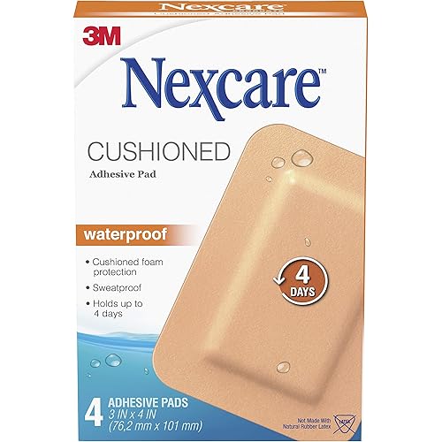 Nexcare Absolute Waterproof Adhesive Gauze Pad