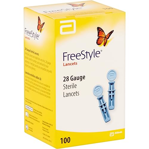 Owen's Freestyle Lancets 100 Pack with Autolet Lancing Device