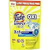 Tide Simply PODS Oxi Laundry Detergent Soap Pods, Refreshing Breeze, 43 Pac Capsules,24 Ounces
