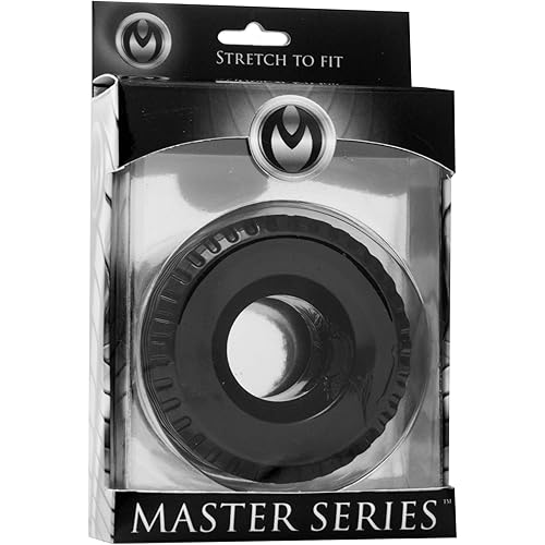 Master Series Tread Ultimate Tire Cock Ring, Without Clitoral Stimulator