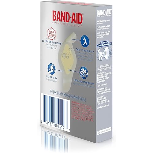 Band Aid Advanced Healing Bandages, 10 ct