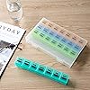 DANYING Monthly Pill Organizer 1 Time a Day with Dust-Proof Case, Large 4 Weeks Pill Box Once a Day, 28 Days Pill Container 1 Per Day, Weekly Vitamin Case, Daily Medicine Organizer