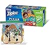 Ziploc Sandwich and Snack Bags for On the Go Freshness, Grip 'n Seal Technology for Easier Grip, Open, and Close, 66 Count, Pixar Designs