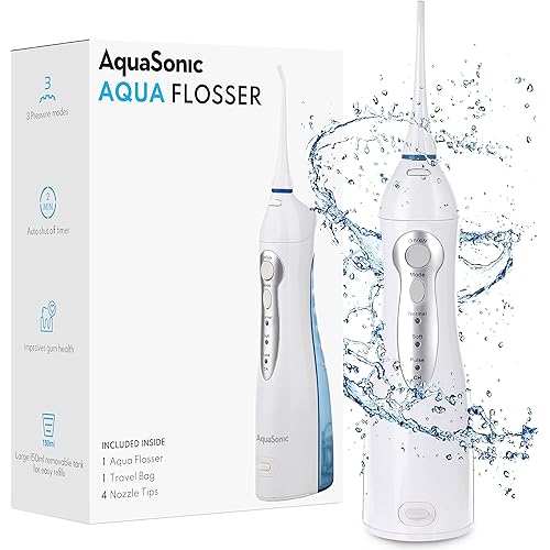 Aquasonic Vibe Series Ultra Whitening Toothbrush | Aquasonic Aqua Flosser