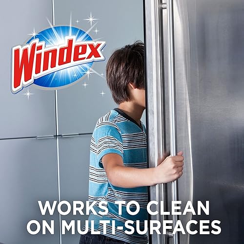 Windex Disinfectant Cleaner Multi-Surface Refill 67.6floz 2 Pack