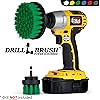 Drill Brush - Brush for Drill - Cleaning Brush for Drill - Drill Brush Set - Drill Brush Power Scrubber - Drill Scrub Attachment - Tile - Grout Brush - Kitchen Accessories - Stove - Pots and Pans