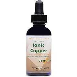 Good State | Natural Ionic Copper 1.6 oz | Liquid Concentrate | Nano Sized Mineral Technology | Professional Grade Dietary Supplement | Supports Healthy Growth & Development | 1.6 Fl oz Bottle 50 mL