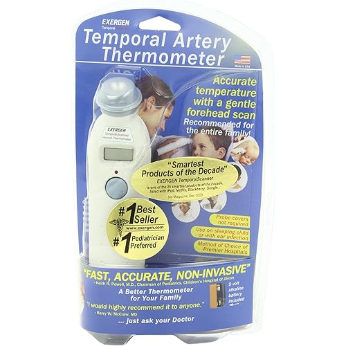 Exergen Thermometer, Temporal Scanner 1 Thermometer