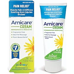 Boiron Arnicare Cream, Homeopathic Medicine for Pain Relief, 1.3 Ounce Pack of 1