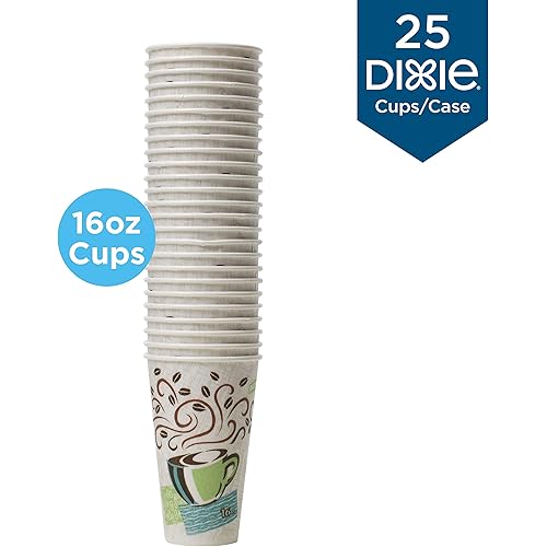 Dixie® PerfecTouch by GP PRO Hot Cups, 16 Oz, Case Of 500 Cups