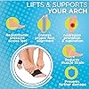 BraceAbility Plantar Fasciitis Arch Support Bands - Pair of Durable Foot Brace Compression Sleeve Inserts for Fallen Arches, Flat Foot Correction, Heel Spur Pain Relief and Muscle Strains Pack of 2
