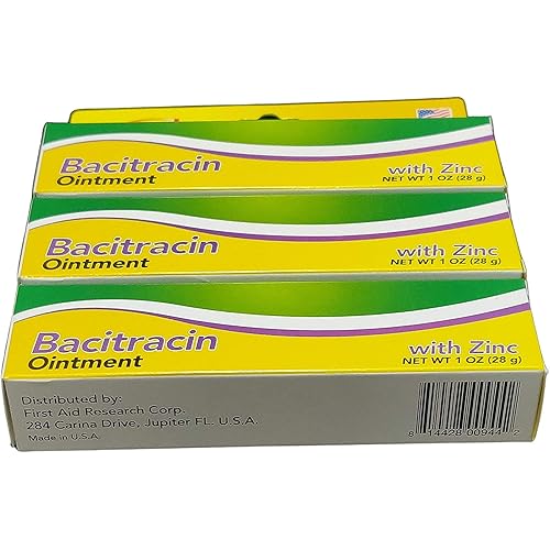 Bacitracin Zinc Ointment 1 Oz 28 G 3PACK