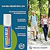 Basic Vigor Nausea Relief Roll-On 10ml - Anti-Nausea Motion Sickness Relief with All-Natural Oils - Swift Relief for Motion Sickness, Seasickness, Migraine Sickness & More - Cruelty-Free & Vegan