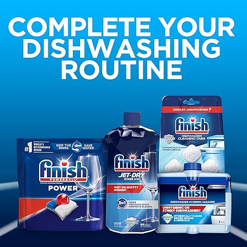 Finish Power - 62ct - Dishwasher Detergent - Powerball - Dishwashing Tablets - Dish Tabs