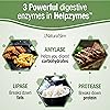 NaturalSlim Helpzymes Digestive Enzymes - Superior Digestion Supplements for Gut Health, Bloating & Gas Relief - Amylase, Bromelain, Lipase, Protease & Pancreatin with Betaine HCL - 100 Caps Solo