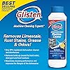 Glisten Dishwasher Cleaner & Disinfectant, Removes Limescale, Rust, Grease and Buildup, All-Natural, Fresh Lemon