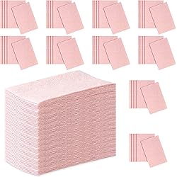 50 Pieces Moleskin Tape Flannel Adhesive Pads Moleskin for Foot Moleskin Blister Pads Heel Cushion Blister Prevention Pads for New Shoes Protection, Friction Pain, Heels Stickers 50 Pieces