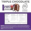 Power Crunch PRO Whey Protein Bar, High Protein Snacks with 20g Protein, Triple Chocolate, 2 Ounces 12 Count, Packaging May Vary