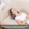 Snailax Shiatsu Neck Back Massager - Kneading Massage Pillow with Heat, Electric Pillow Massager for Shoulders,Cervical, Lower Back Best Gifts for Women Men Mom Dad