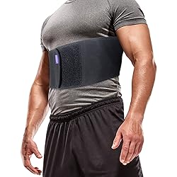 Everyday Medical Broken Rib Brace for Men and Women - Bamboo Charcoal Rib Support Compression Brace - accelerates The Healing of Cracked, Dislocated, Fractured and Post-Surgery Ribs - XLarge