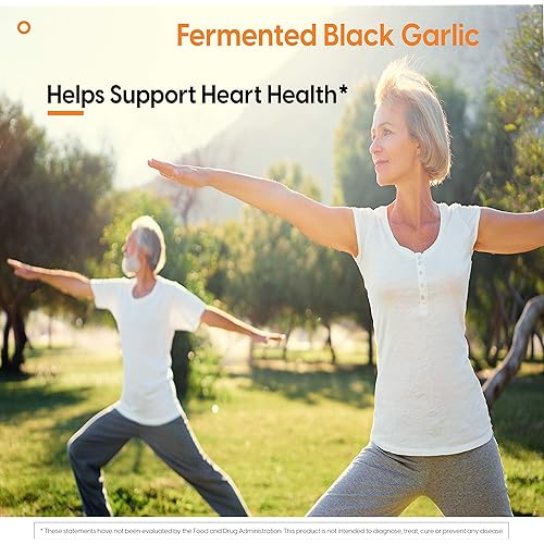 Doctor's Best Black Garlic Extract ABG10 ® 250mg Supports Healthy Blood Pressure Cholesterol Boost Immunity Potent Antioxidant, 60 Count