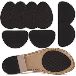 Non-Slip Shoes Pads Sole Protectors Adhesive, High Heels Anti-Slip Shoe Grips Black