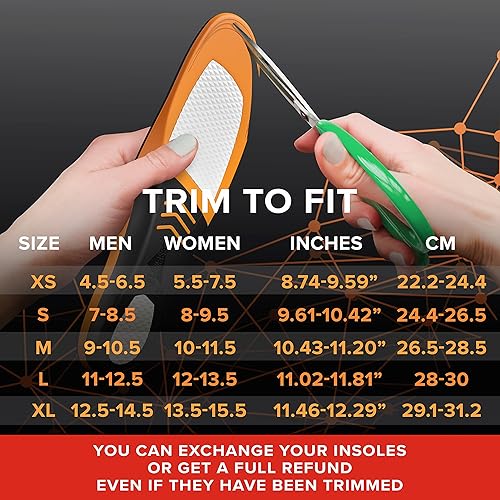 New 2022} Sport Athletic Shoe Insoles Men Women - Ideal for Active Sports Walking Running Training Hiking Hockey - Extra Shock Absorption Inserts - Orthotic Comfort Insoles for Sneakers Running Shoes