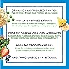 Orgain Organic Protein Superfoods Powder, Creamy Chocolate Fudge - 21g of Protein, Vegan, Plant Based, 6g of Fiber, No Dairy, Gluten, Soy or Added Sugar, Non-GMO, 2.02 Lb