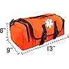 LINE2design First Aid Medical Bag - EMT Paramedic Economical Tactical First Responder Trauma Bag Empty - Professional Multiple Compartment Kit Carrier for Emergency Medical Supplies – Orange