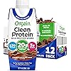 Orgain Grass Fed Clean Protein Shake, Creamy Chocolate Fudge - 20g of Protein, Meal Replacement, Ready to Drink, Gluten Free, Soy Free, Kosher, Packaging May Vary, 11 Fl Oz Pack of 12