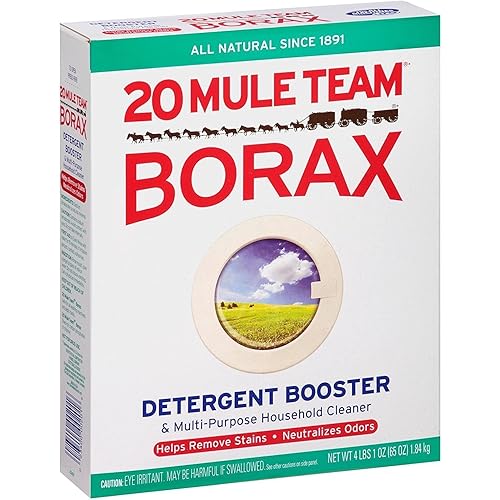 20 Mule Team Borax Natural Laundry Booster, 65 oz Pack of 2