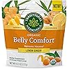Traditional Medicinals Organic Belly Comfort Lemon Ginger Lozenges - Nausea Relief - 30 Count Pack of 1