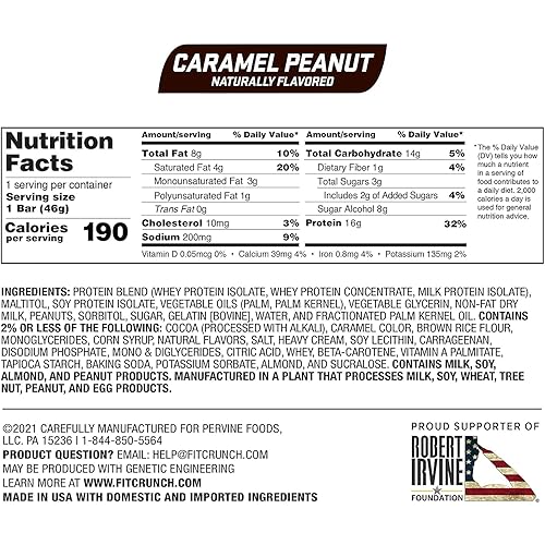 FITCRUNCH Snack Size Protein Bars, Designed by Robert Irvine, World’s Only 6-Layer Baked Bar, Just 3g of Sugar & Soft Cake Core 18 Count, Variety Pack