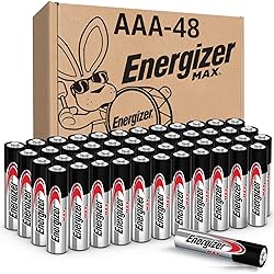 Energizer AAA Batteries 48 Count, Triple A Max Alkaline Battery