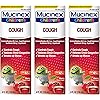 Mucinex Children's Cough Medicine, Expectorant, 4 fl. oz. Cherry Flavor, Liquid Cough Suppressant Pack of 3